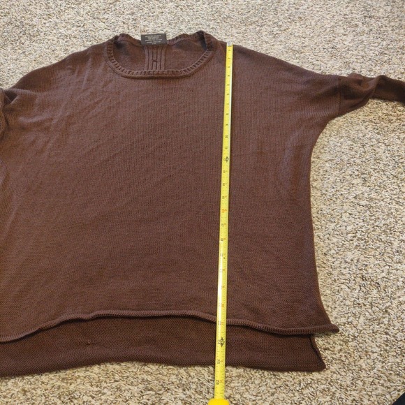 Wooden Ships Paola Buendia Women's Sweater Brown Size S / M Long Sleeve. - Picture 6 of 6